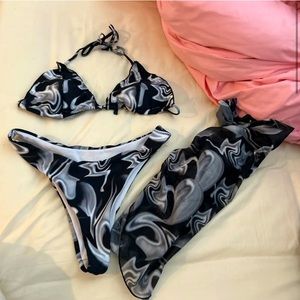 3 piece bikini set